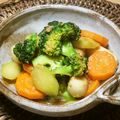 meg115's cooksnap of when they made 醤油麹で和え物♪ほくほく秋野菜.