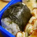 tama-sora's cooksnap of when they made 青のり明太子の彩りおにぎり♪.