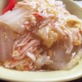 ぺいくみ's cooksnap of when they made かんたん白菜とかにかまのとろとろ丼.