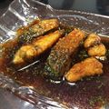 aya0i22's cooksnap of when they made 鯖の竜田揚げ☆香味ダレとレモンでマリネ風.