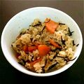 5匹のぶた's cooksnap of when they made 子供も大好き♡ひじきの炊き込みご飯.
