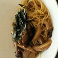 みすけ0203's cooksnap of when they made しめじとベーコンの和風パスタ.