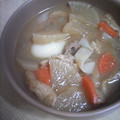 たかにゃん２'s cooksnap of when they made もちもち　だんご汁.