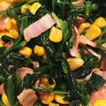 きかこちゃん's cooksnap of when they made ☆ほうれん草のバターソテー☆お弁当の彩り.
