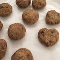 クック6AK70X☆'s cooksnap of when they made バナナとおからでチーズ饅頭♪.
