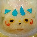 a83☆'s cooksnap of when they made 妖怪ウォッチ コマさん弁当？.