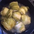 ともぱんたから's cooksnap of when they made 冬の定番野菜★ロール白菜.