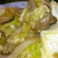 ちこやぎ's cooksnap of when they made 春キャベツ♡豚肉＆卵＆豆腐のふんわり炒め.