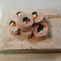 1213's cooksnap of when they made とりのむね肉野菜巻ハム風味.