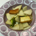 丸尾未知子's cooksnap of when they made カブと厚揚げ炒め.