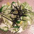 カバゴン's cooksnap of when they made 塩レモンで♪キャベツの海苔ごまサラダ.