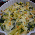ちんぐりあん's cooksnap of when they made ほうれん草とささみとエリンギのグラタン.