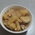 12代目豆助's cooksnap of when they made 大根と豚肉煮込み.