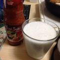 葉瑠歌's cooksnap of when they made ココナッツミルク ドリンク&タピオカ.
