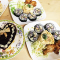 ゆめめもも's cooksnap of when they made ワクワク★デコふりでお花の海苔巻き♪.