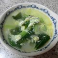 まっちゃんチャン　's cooksnap of when they made 小松菜ともやしの卵スープ.