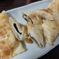 ひろみつばち's cooksnap of when they made 餃子の皮であつあつとろり辛子明太子チーズ.