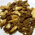 にゃんこ♪（≧∀≦'s cooksnap of when they made 簡単☆牛肉とエリンギの粒マスタード炒め.