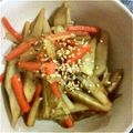 katze37's cooksnap of when they made きんぴらごぼう.
