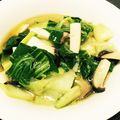＊とし＊'s cooksnap of when they made エリンギとチンゲン菜の中華あえ.