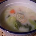 見習いぴょんちゃん's cooksnap of when they made 帆立とチンゲンサイのクリーム煮.