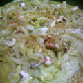 minorug's cooksnap of when they made 白菜といかのわた炒め.
