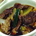 たまさぶろ〜's cooksnap of when they made シャトルシェフで絶品　牛スジ煮込み.