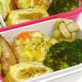 なななな♡MaMa's cooksnap of when they made お弁当に♬ソース焼きそば入り卵焼き♬.