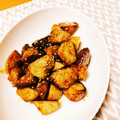 いじゅむ's cooksnap of when they made 里芋の素揚げ、甘味噌和え.