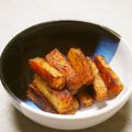 ガメコ's cooksnap of when they made さつま揚げのカレーマヨじょうゆ.