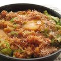 ふんわりしょこら's cooksnap of when they made ホットプレートで★節約ビビンバ.