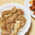 はるとんmam's cooksnap of when they made 簡単親子丼.