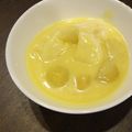 りんごエプロン's cooksnap of when they made 残った栗きんとんで、ココナッツミルク汁粉.