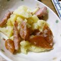 たなぴー's cooksnap of when they made 簡単！じゃが芋、チーズ、ウィンナーのみ.