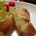 ミセスママ's cooksnap of when they made ♡我が家の絶品ベーコンチーズ餅春巻き♡.