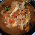 かず吉。's cooksnap of when they made クコの実とトマト、舞茸の薬膳スープ.