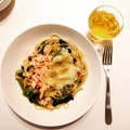 matsuriho's cooksnap of when they made ＊鮭と大根おろしのさっぱり和風パスタ＊.