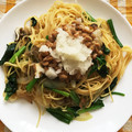 クック9TCCB0☆'s cooksnap of when they made 簡単！うまうま納豆とほうれん草のパスタ♪.
