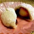 あいす39's cooksnap of when they made レンジで簡単！いちご大福.