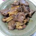 フジタカズオ's cooksnap of when they made 若鶏のこころ黒胡椒炒め.