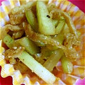 なつみ1986's cooksnap of when they made ★大根の皮と油揚げのきんぴら★.