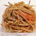 kaeayuママ's cooksnap of when they made しっかり味のきんぴらごぼう.