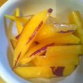 ciao1's cooksnap of when they made サツマイモのオレンジジュース煮.