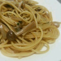 rinabanana's cooksnap of when they made きのことベーコンの和風パスタ.