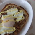 ポアママ's cooksnap of when they made やっちゃった☆納豆目玉トースト.