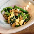 mogmog55's cooksnap of when they made これぞ3分クッキングほうれん草の納豆和え.