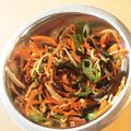 ブラックタン's cooksnap of when they made ピーマン・にんじん・もやしの塩昆布和え.