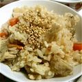 さとっちにゃん's cooksnap of when they made うちの鶏ごぼうの炊き込みご飯.