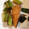 サクサクみかん's cooksnap of when they made 鮭と長ねぎのにんにく醤油焼き.
