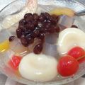 ♡てらまゆ♡'s cooksnap of when they made 豆腐入り白玉あんみつ.